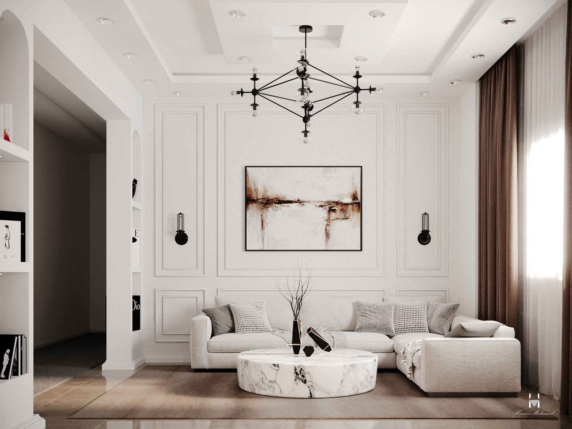 十月 客厅丨Egypt丨Hassan Mohamed-12