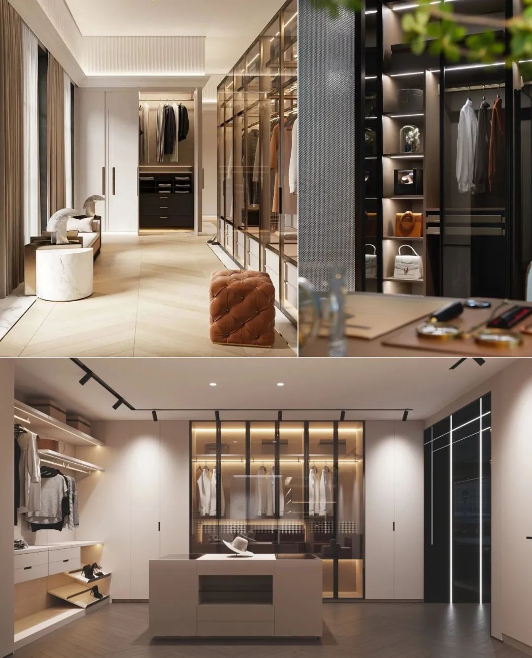 别墅大宅衣帽间空间装修-3