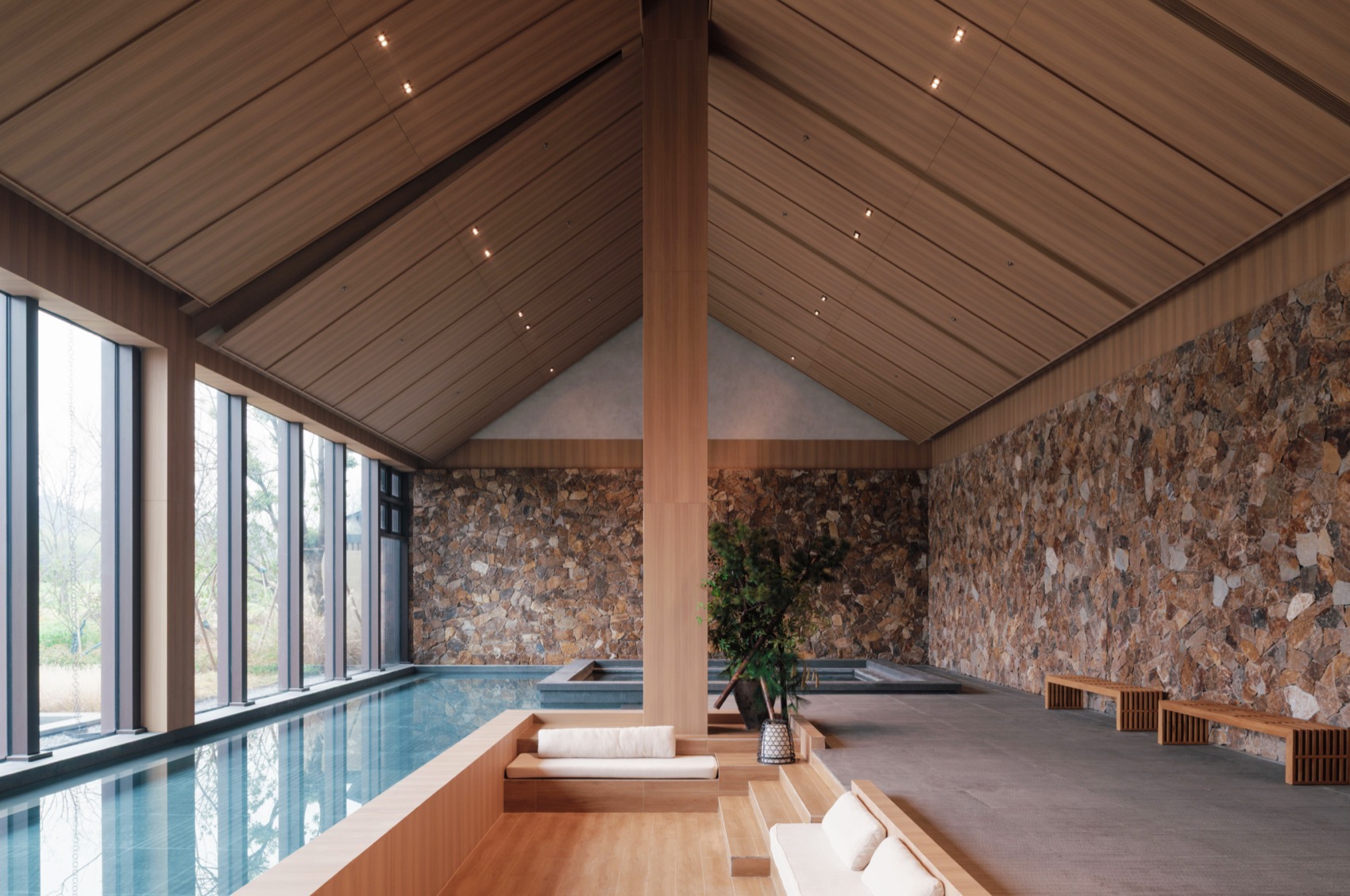 澄澈的闲适·咸宁梓有集温泉别院丨中国咸宁丨启迪设计集团股份有限公司-58