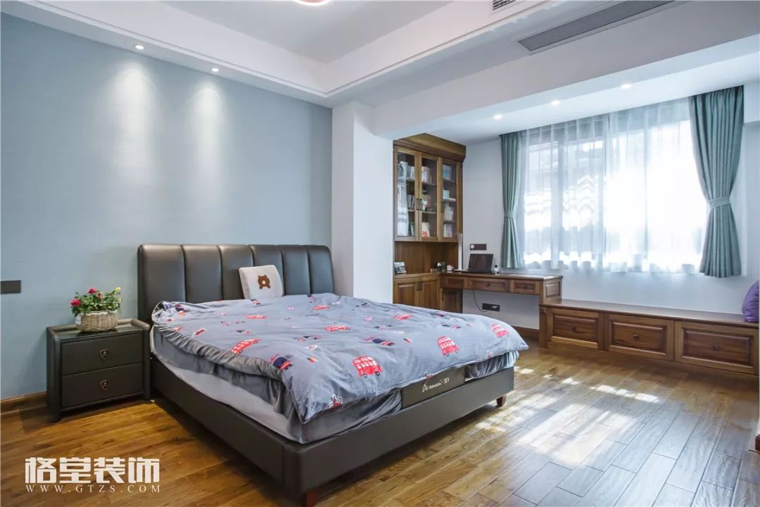 郁金香郡·闲适雅居 | 新中式风情空间设计-42