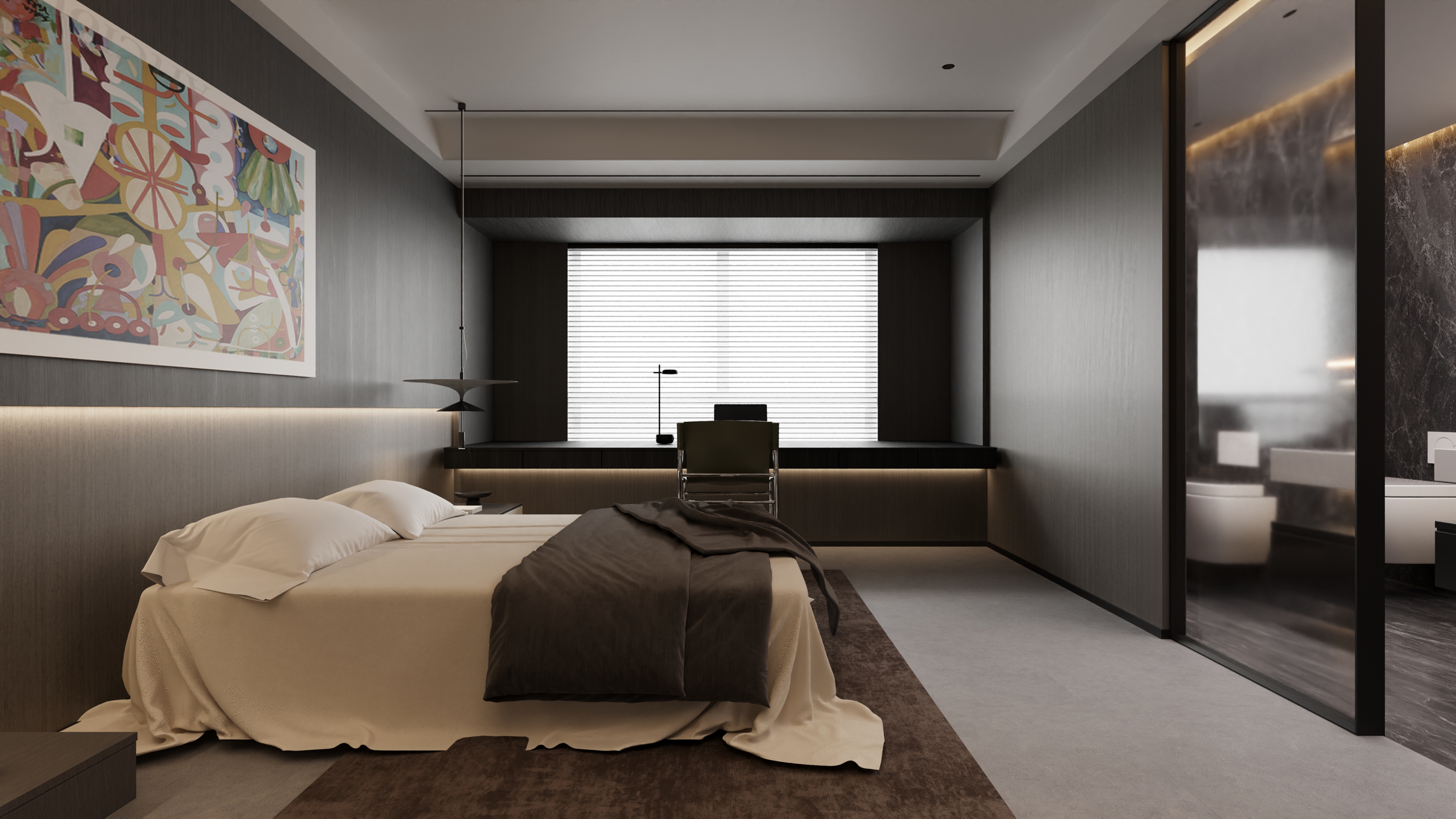 现代意式大平层-13