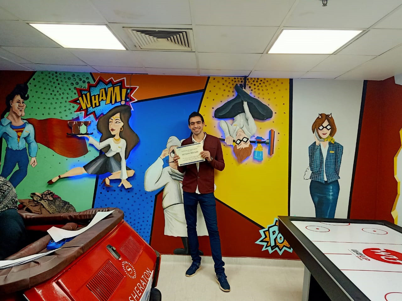 staff's break room Sheraton Cairo Hotel and Casino-30