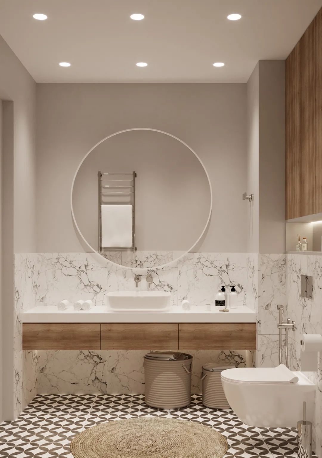 72㎡极简公寓，现代优雅与实用并重-15