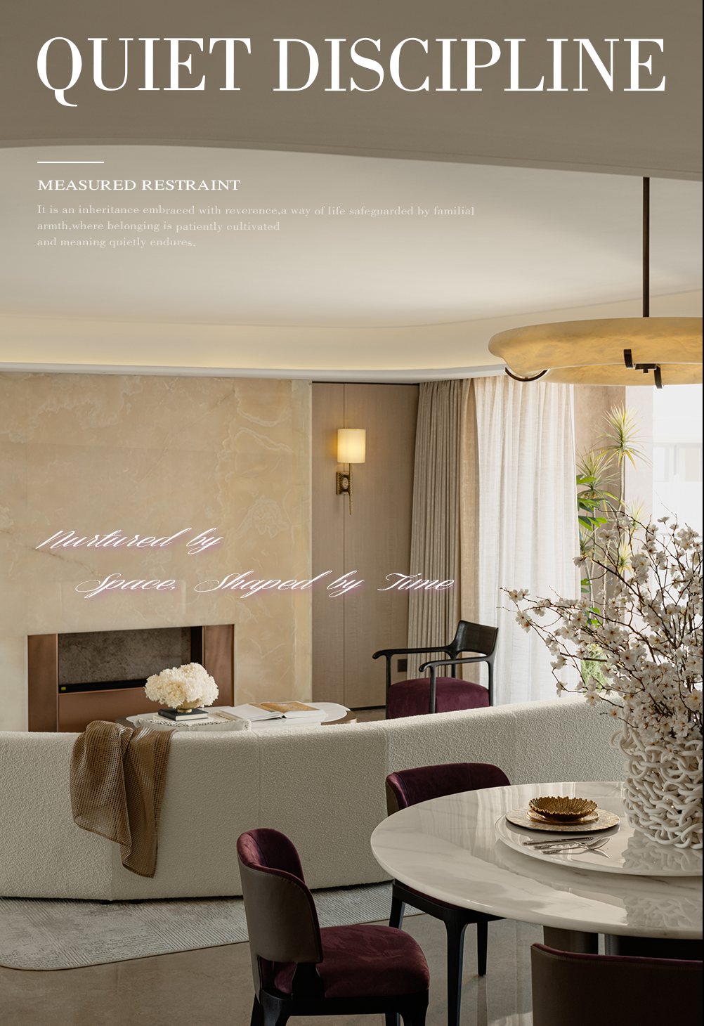 诗意空间设计 | 深圳鹏瑞鹭璟府展示样板间-7