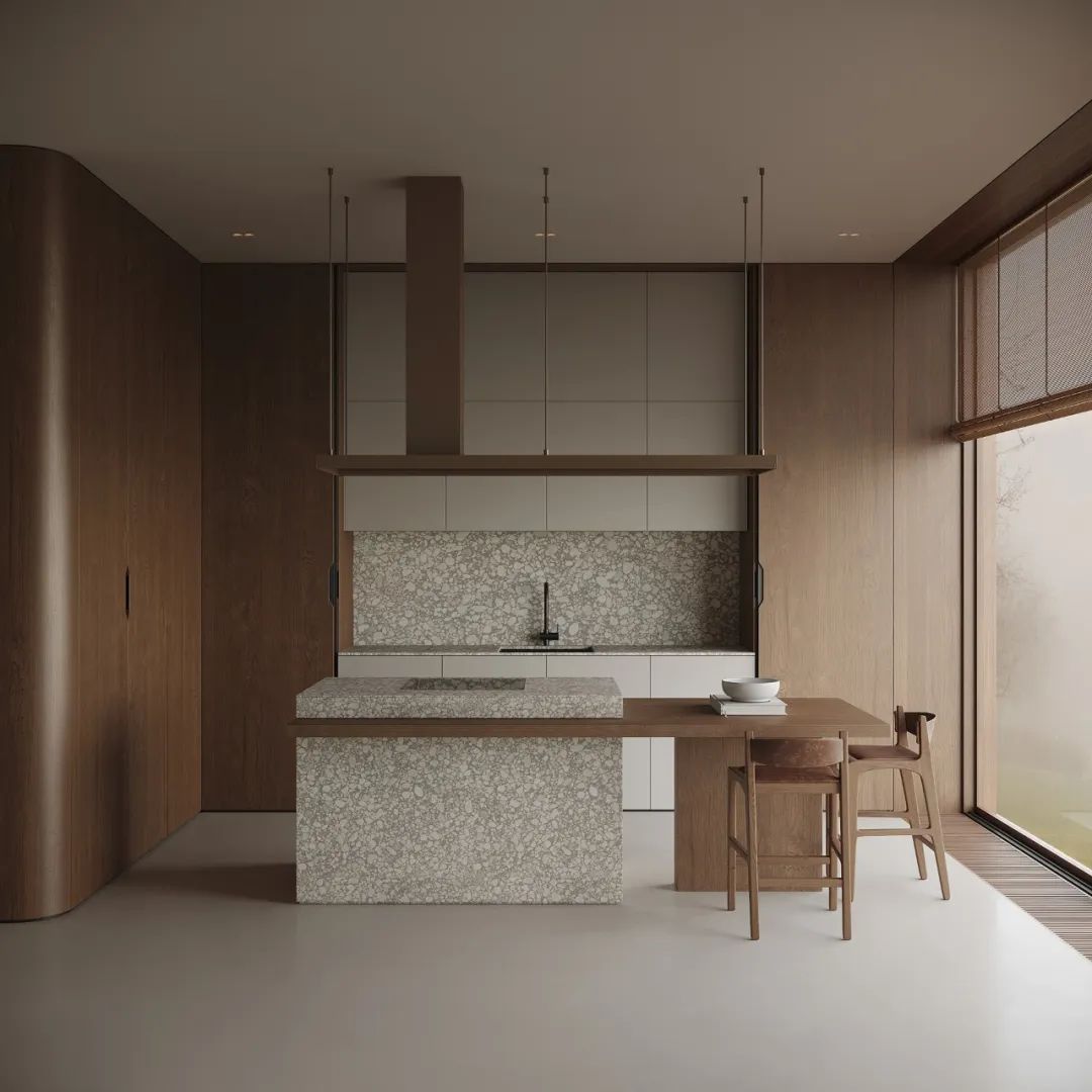 暖色调原木系奶油风极简设计丨HPISD-25