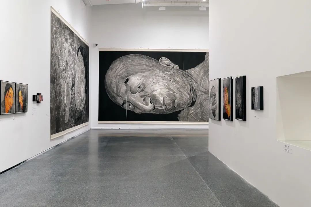 “人间仙境·方力钧水墨”展陈设计丨中国西安丨燕尾设计室-46