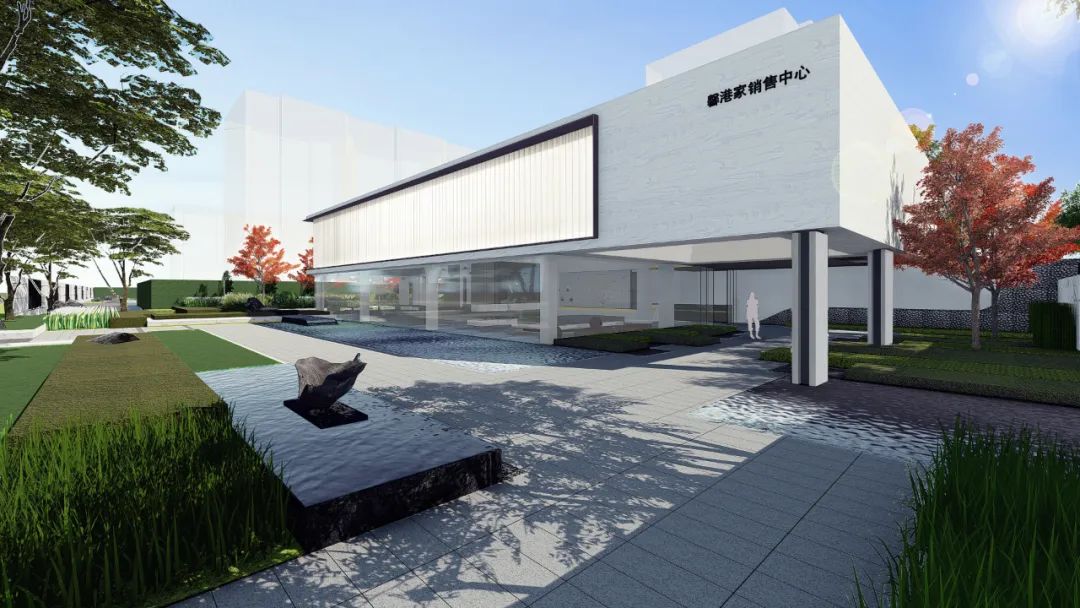 极简美学塑造的正商馨港家体验中心-96