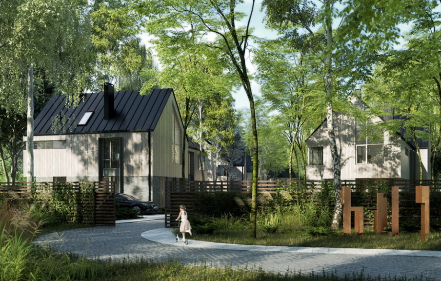 隐秘别墅区丨乌克兰基辅丨建筑设计工作室MODUS-17