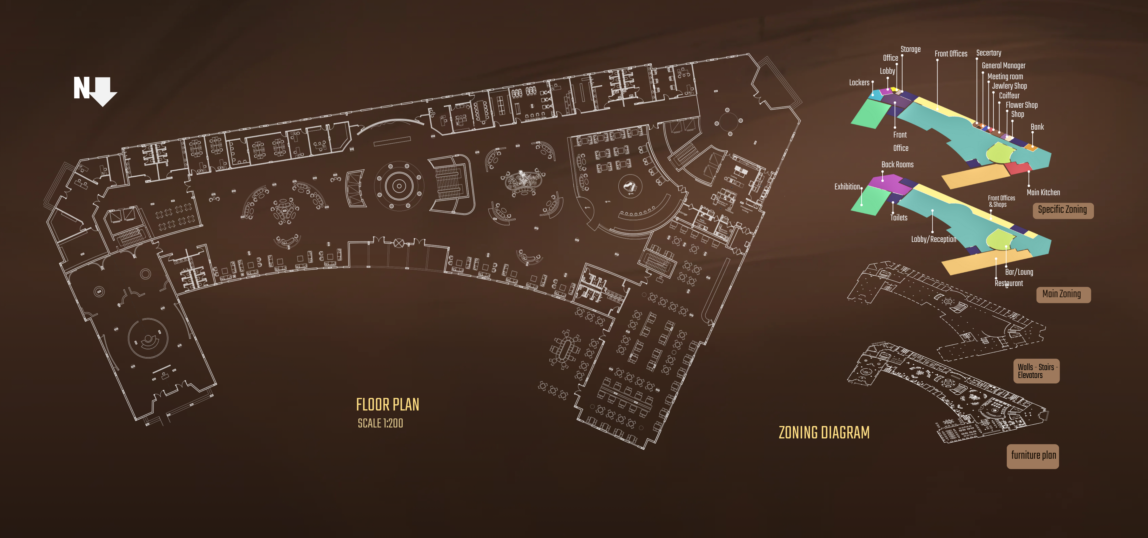 TAHRIR HOTEL  改造为“解放酒店”丨Helwan大学美术学院室内建筑系学生-38