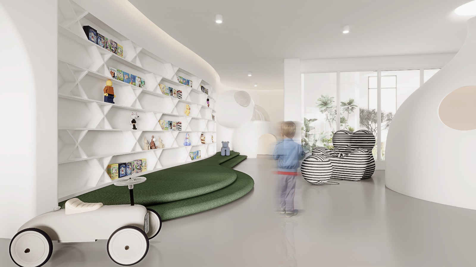 阜南县保健院淮畔世家托育中心丨中国阜阳丨张晓光设计顾问(北京)有限公司-0