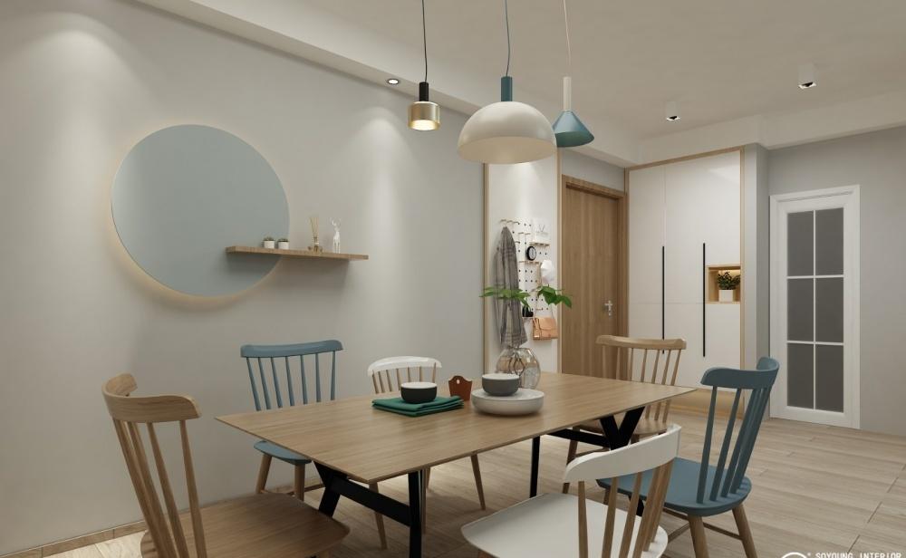 北欧现代原木家居,温馨舒适生活空间-2