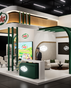 萨克摊位（2025 年非洲美食电子展）丨Maram Mamdouh