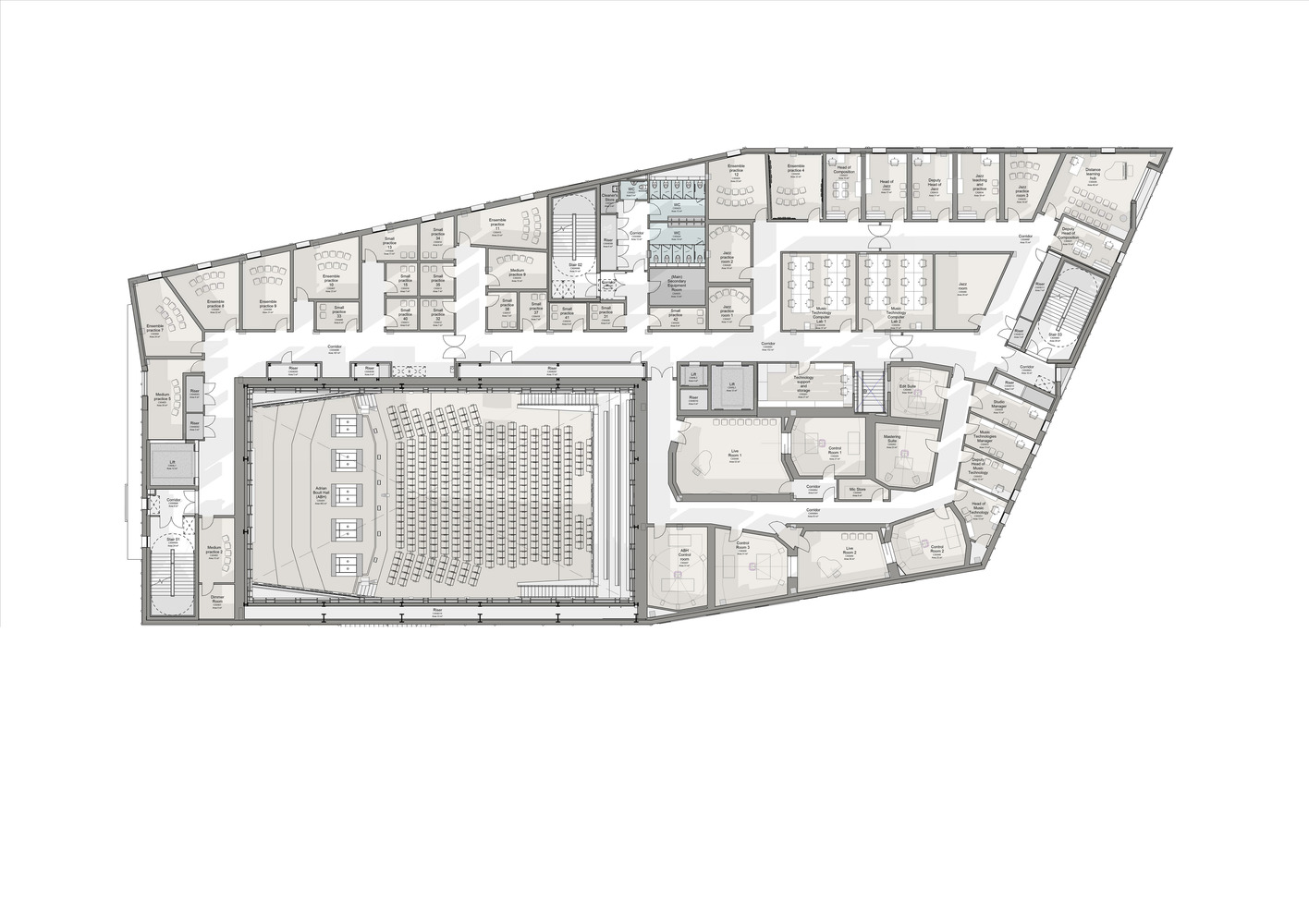 Royal Birmingham Conservatoire 的新国家艺术之家-43