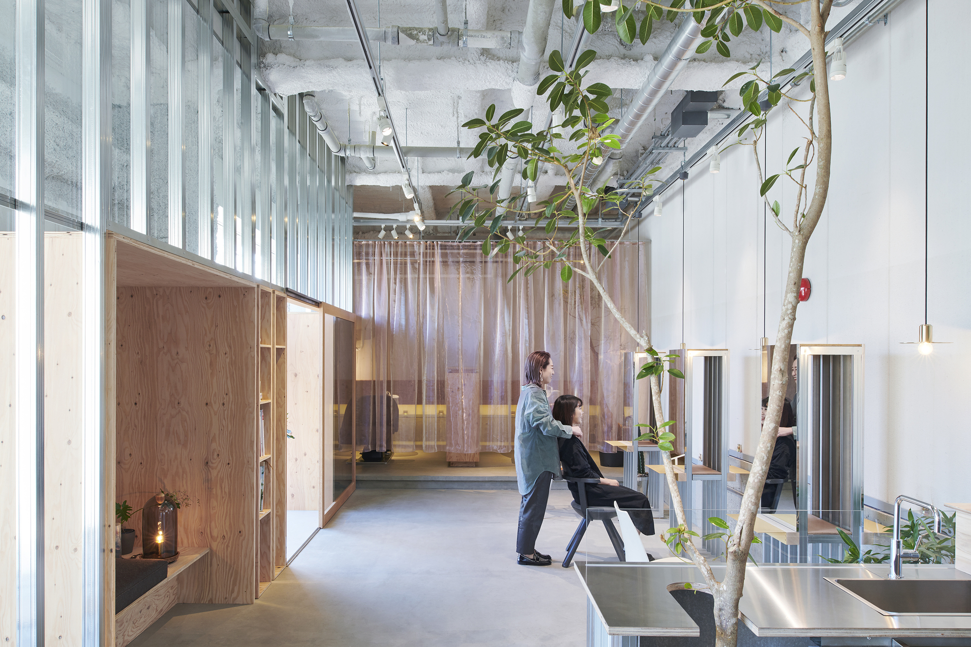 Atelier Toiro Salon  / Hitotomori Architects-28