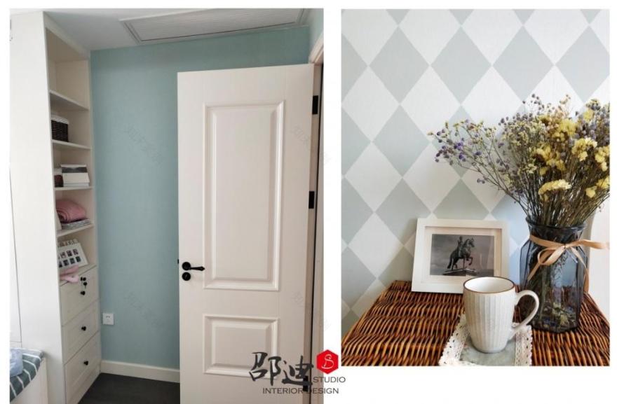 138㎡美式混搭实景展示,旧家具新用打造收纳空间-40