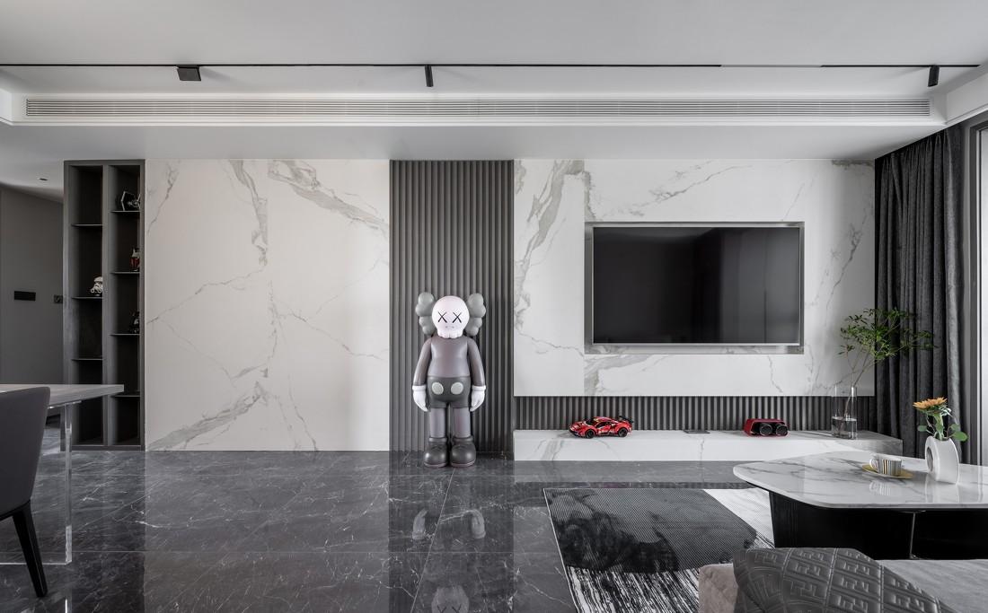 极简黑白灰调乐高主题平层设计-20