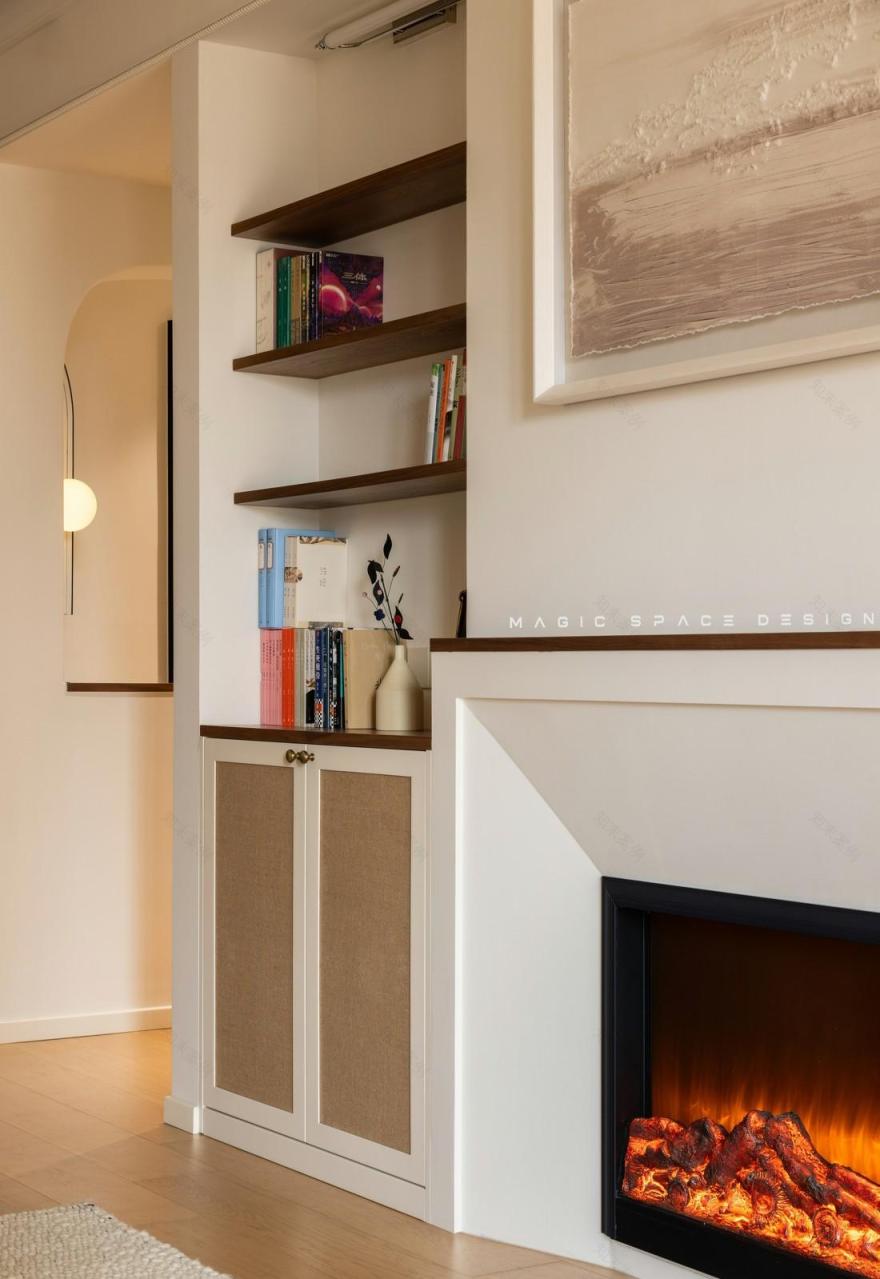 麻吉家装定制|轻法式情书,复古浪漫家-22