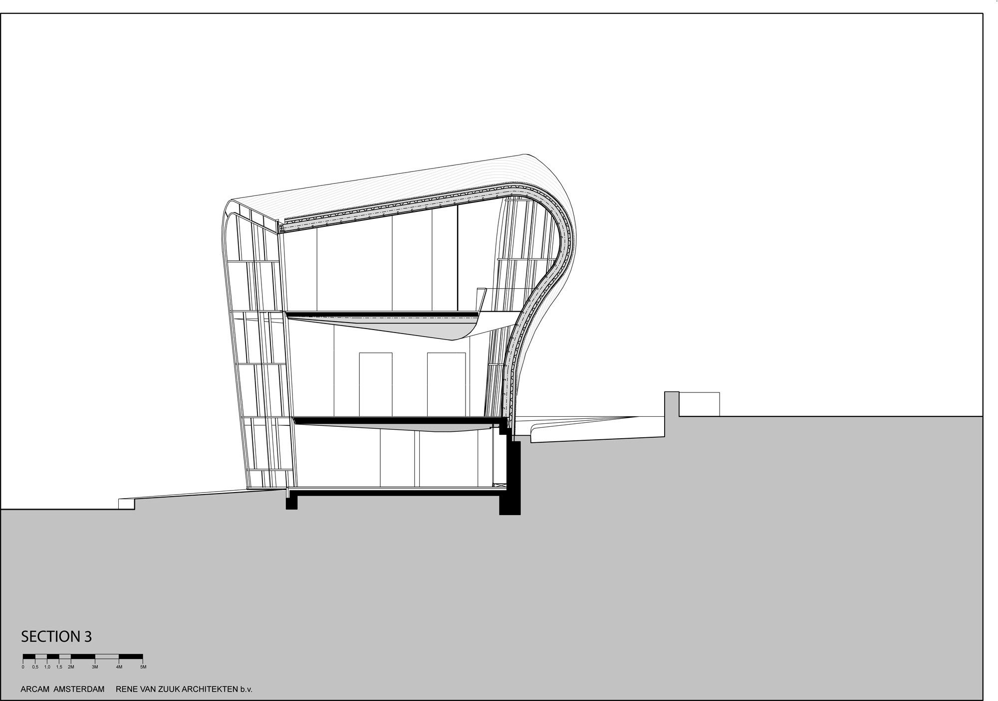 阿姆斯特丹建筑中心 · 创意折叠式立面设计-33