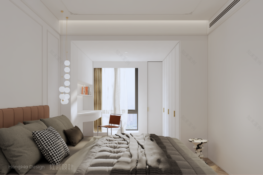 月光梦境 · 法式轻奢亲子住宅设计丨中国福州丨红瓦设计团队-50