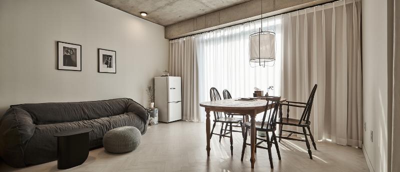 首尔 14 坪高级寓所，温暖奢华空间设计-3