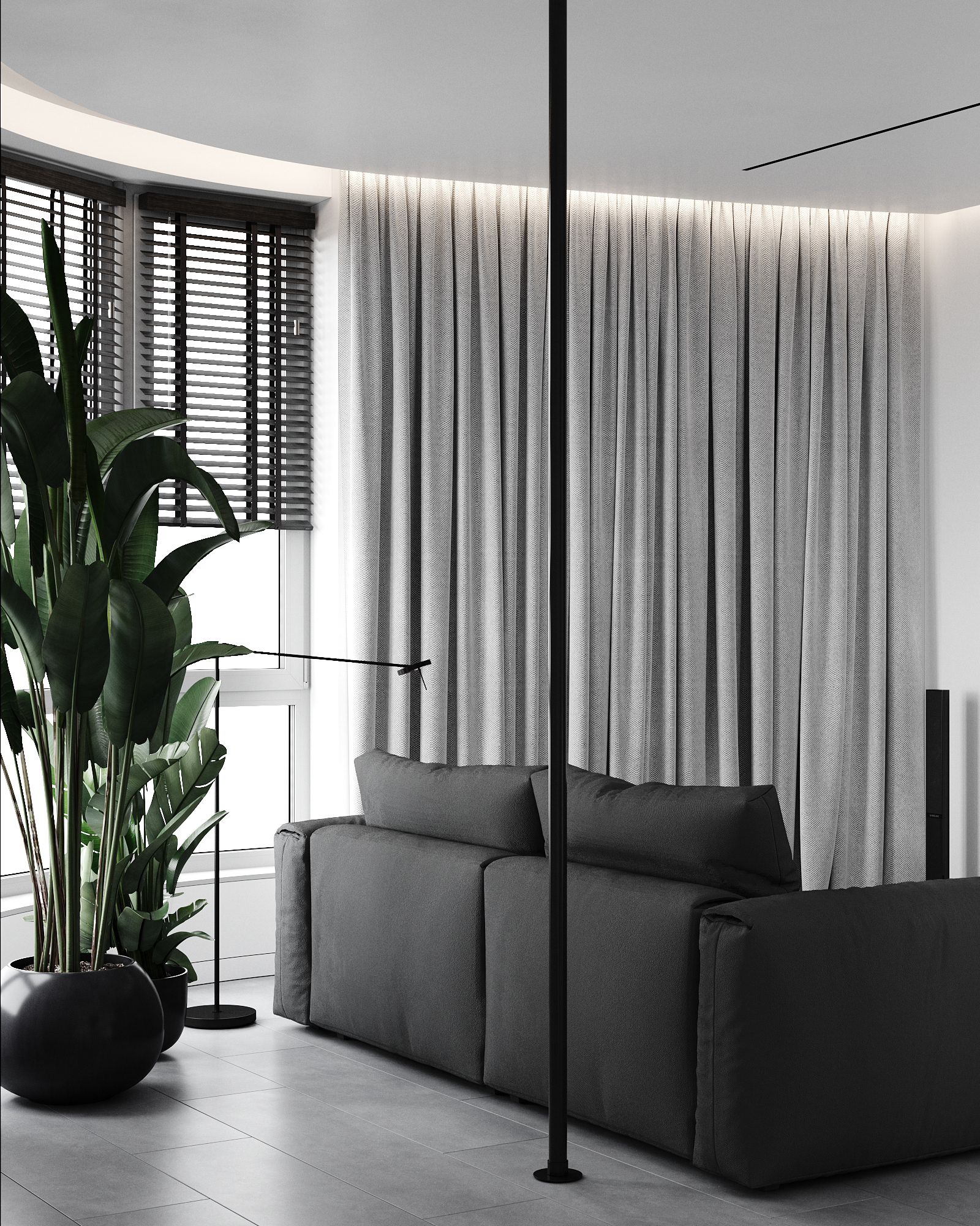 Black and White 室内设计丨z.point-19