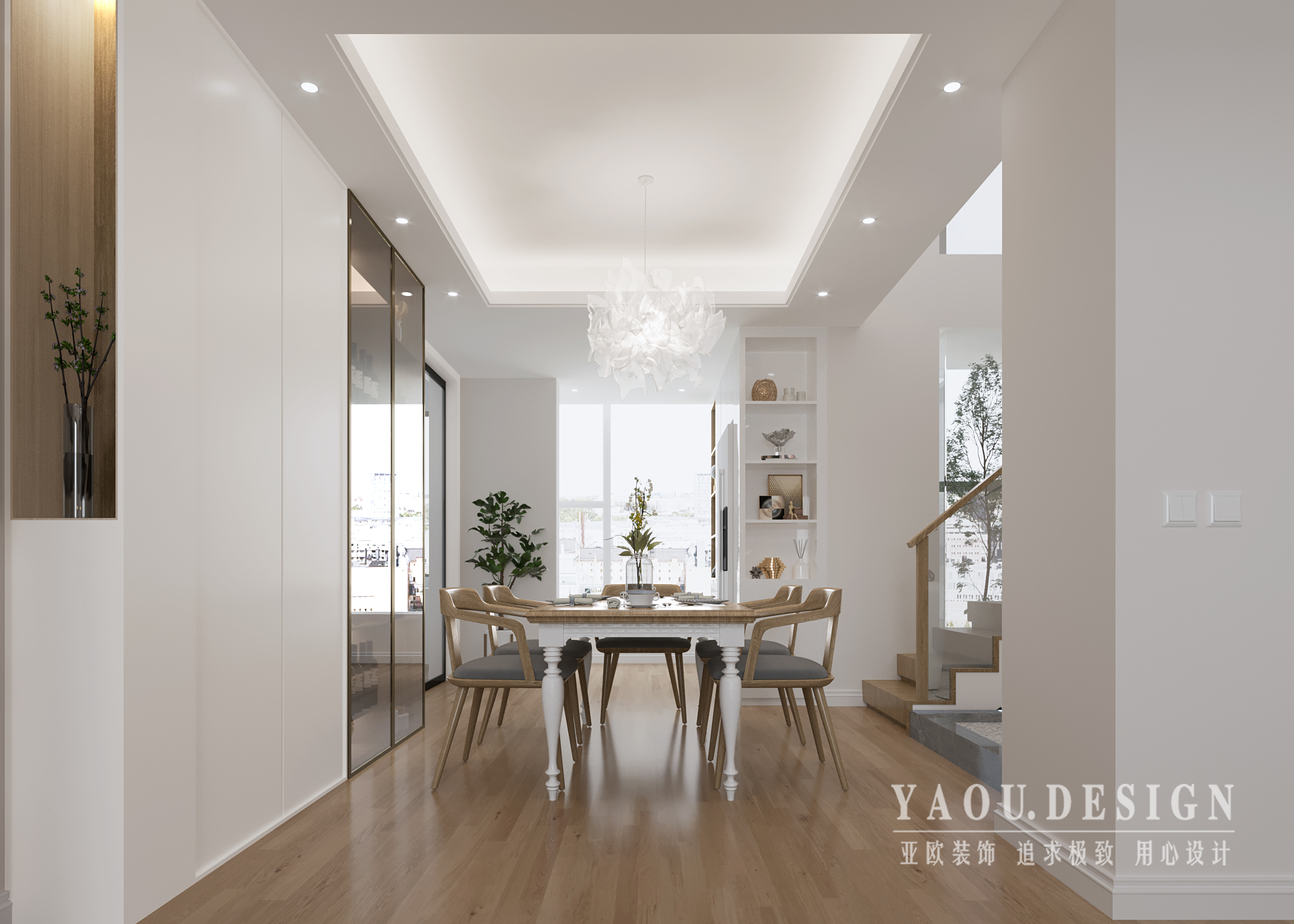 安吉山语城现代复式家居设计丨亚欧设计-15