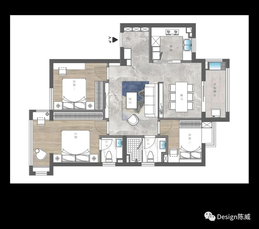 福州东升新城“镜像树”陈威的舒适生活空间设计丨中国福州丨国广一叶-7
