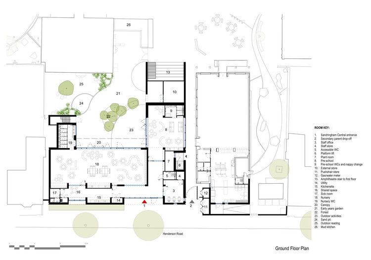 伦敦新 ham 区的桑德林厄姆小学扩建工程-37