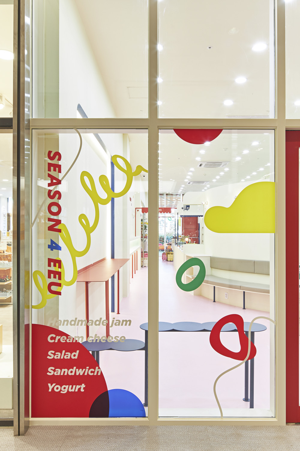 甜蜜四季 | 28 平糖果色甜品店设计-24