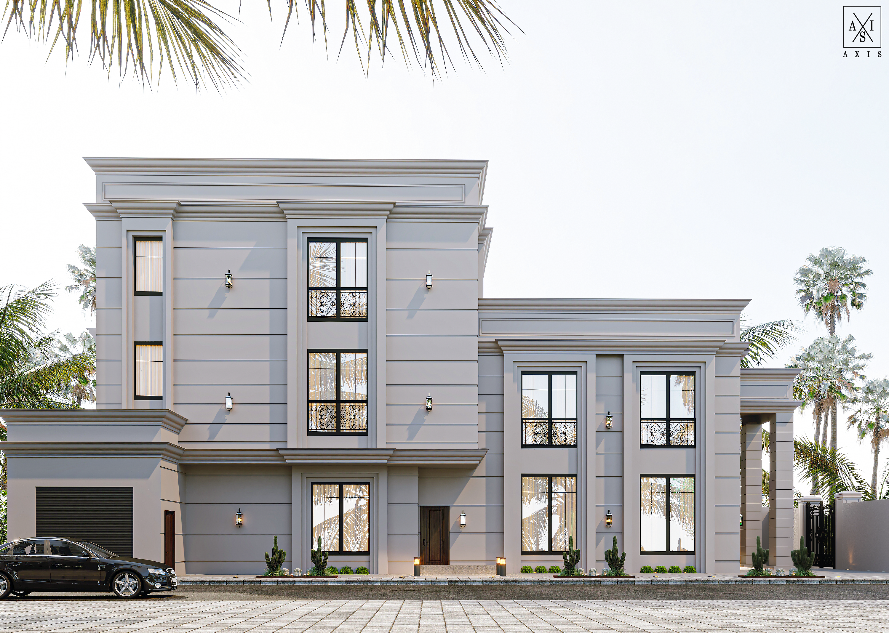 新古典别墅丨沙特阿拉伯丨Axis Architects-7