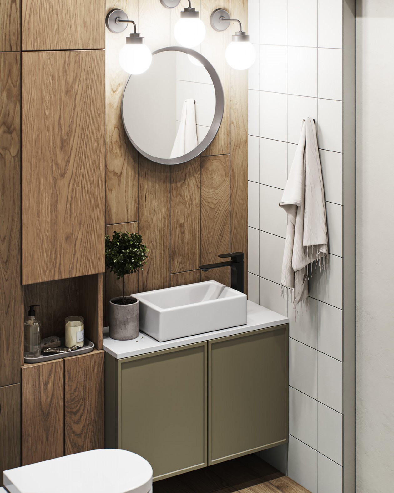 圣彼得堡 -98㎡混搭风公寓-29