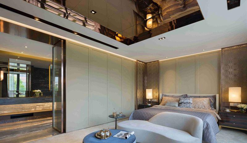 新浦江城十号院现代轻奢别墅设计-14