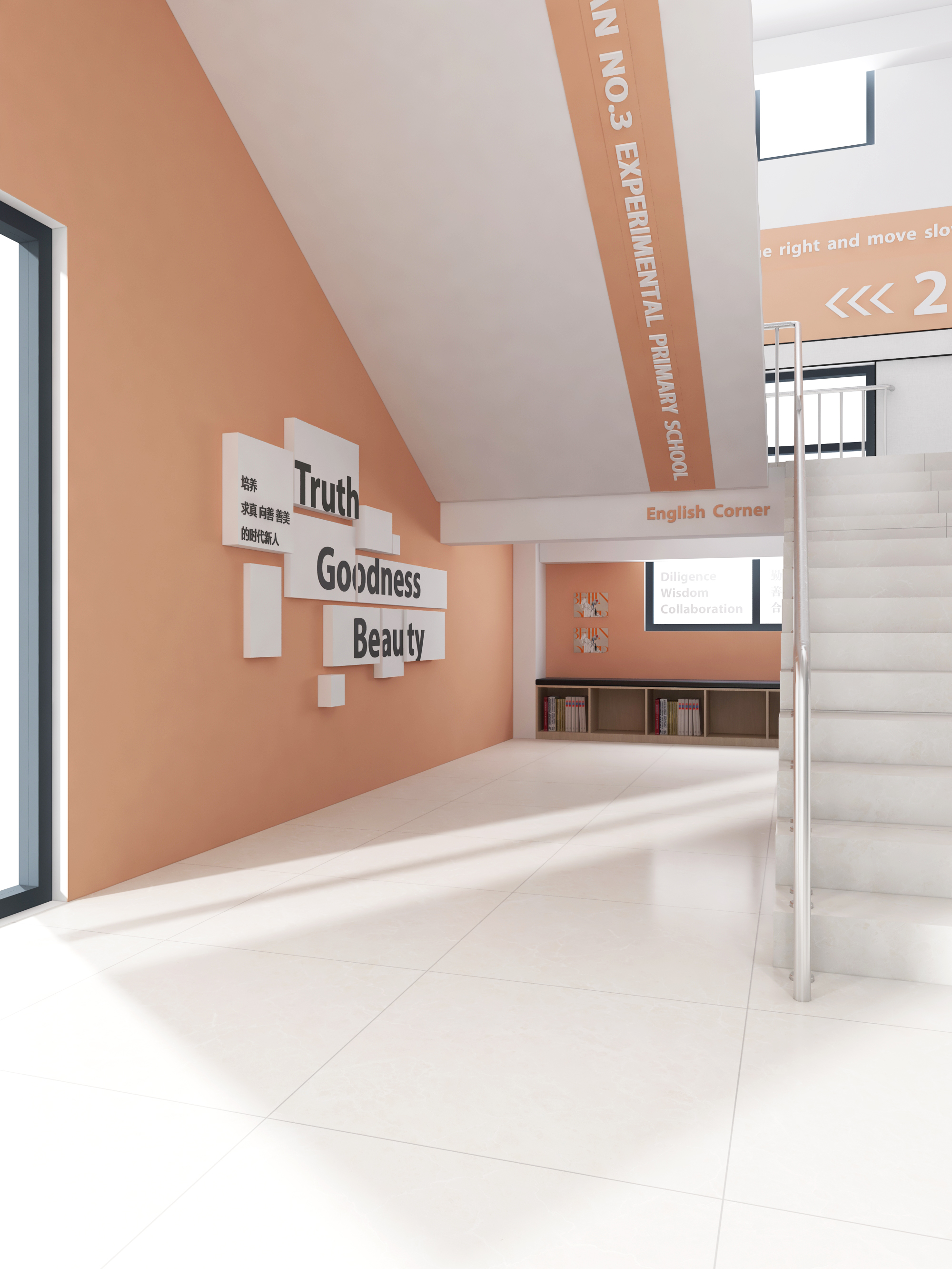 【学校楼梯文化】英语学科展示-0