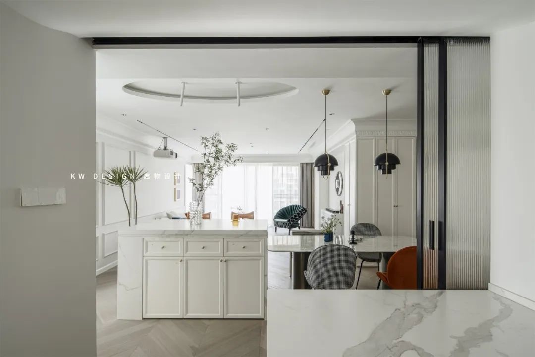 现代轻奢法式家居设计丨启物设计-50