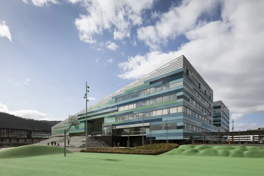 AdO Arena 和 Amalie Skram 中学丨挪威丨KHR 建筑事务所-22