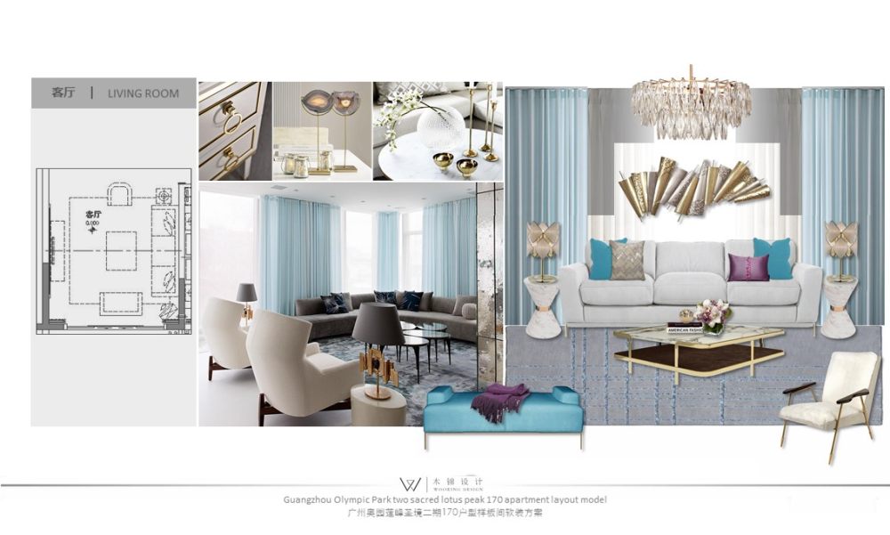 广州奥园莲峰圣境二期 170 户型样板间 | 现代简约与自然融合的宜居空间-9