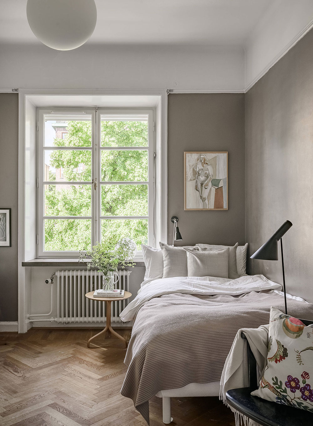 斯德哥尔摩独特公寓，法式落地窗设计惊艳-7