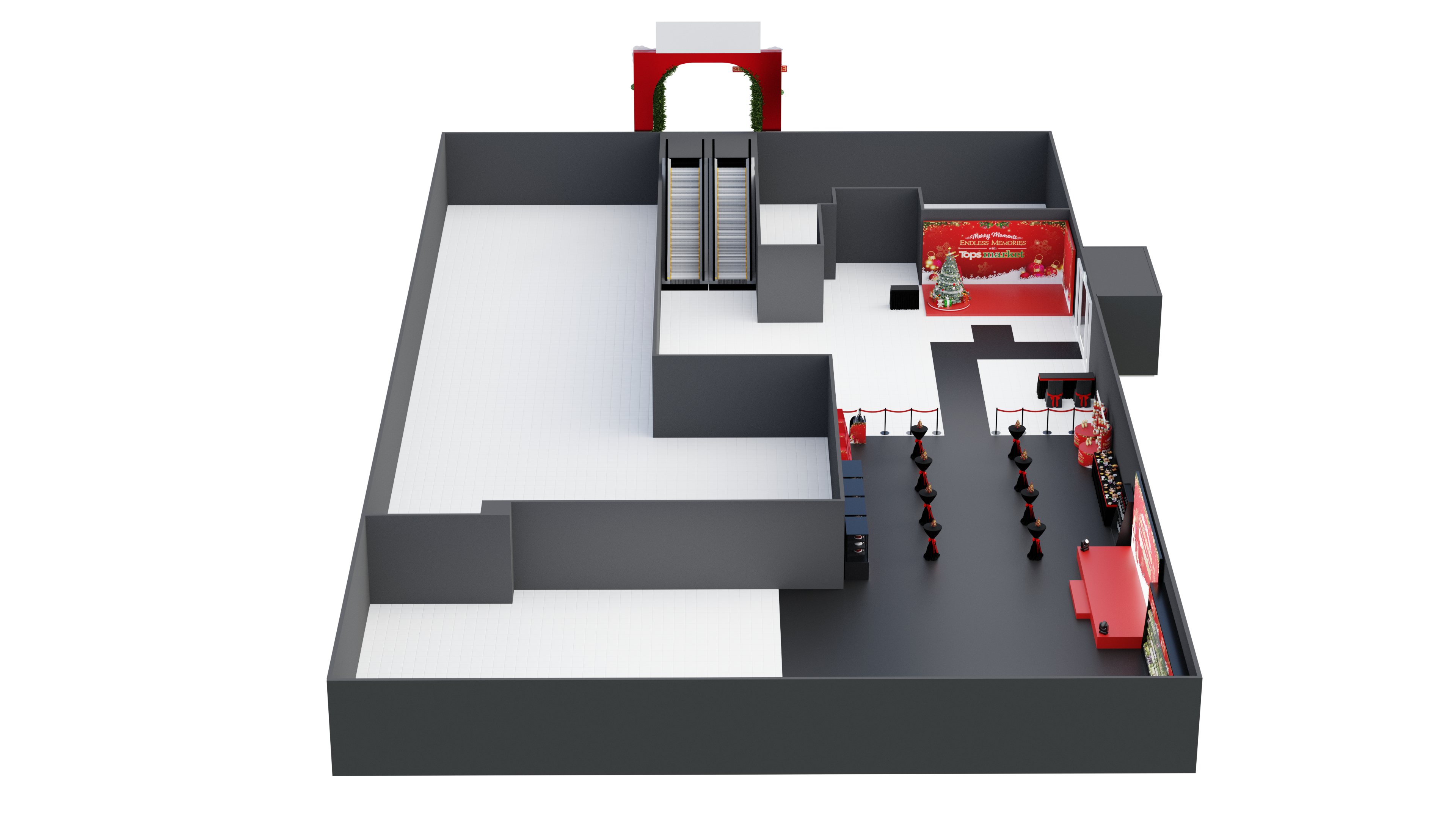 2023 年圣诞节 3D 布局活动-12