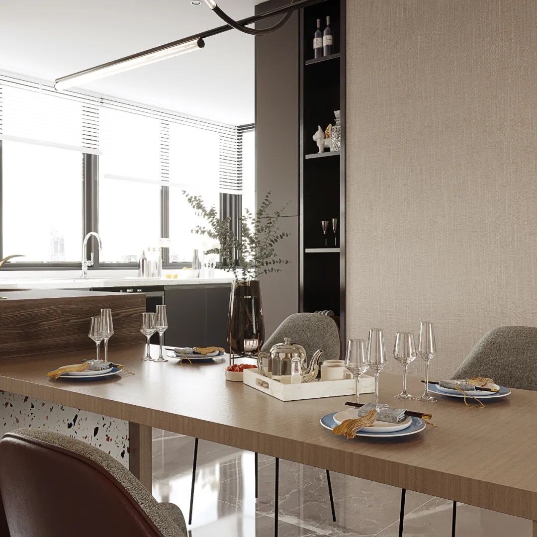 《橙熹设计》90 后业主的通透婚房,自然光与空间的完美融合-30