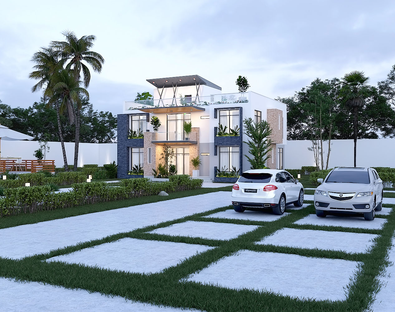 Five Bedroom Duplex with BQ-6