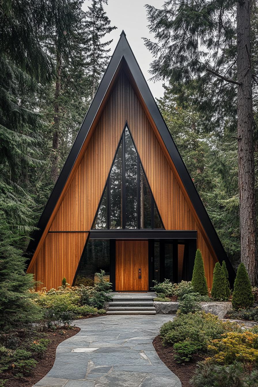 26座Aframe风格自然爱好者小屋丨BuildGreenNewHomes-64