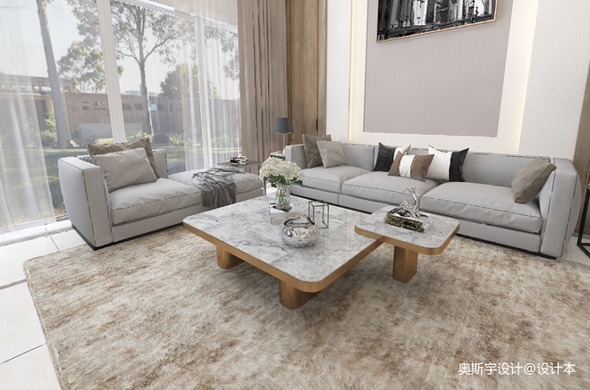 别墅豪宅350平米装修案例-26