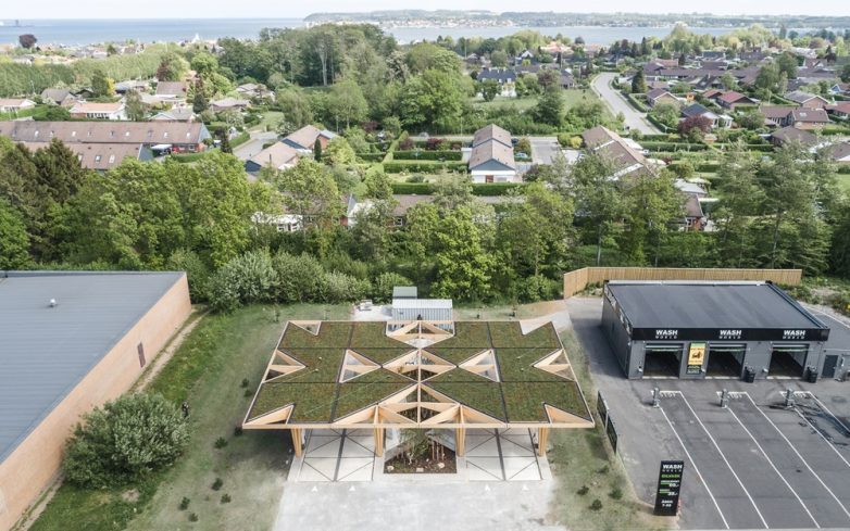 丹麦超快速电动汽车充电生态站丨丹麦COBE工作室-10