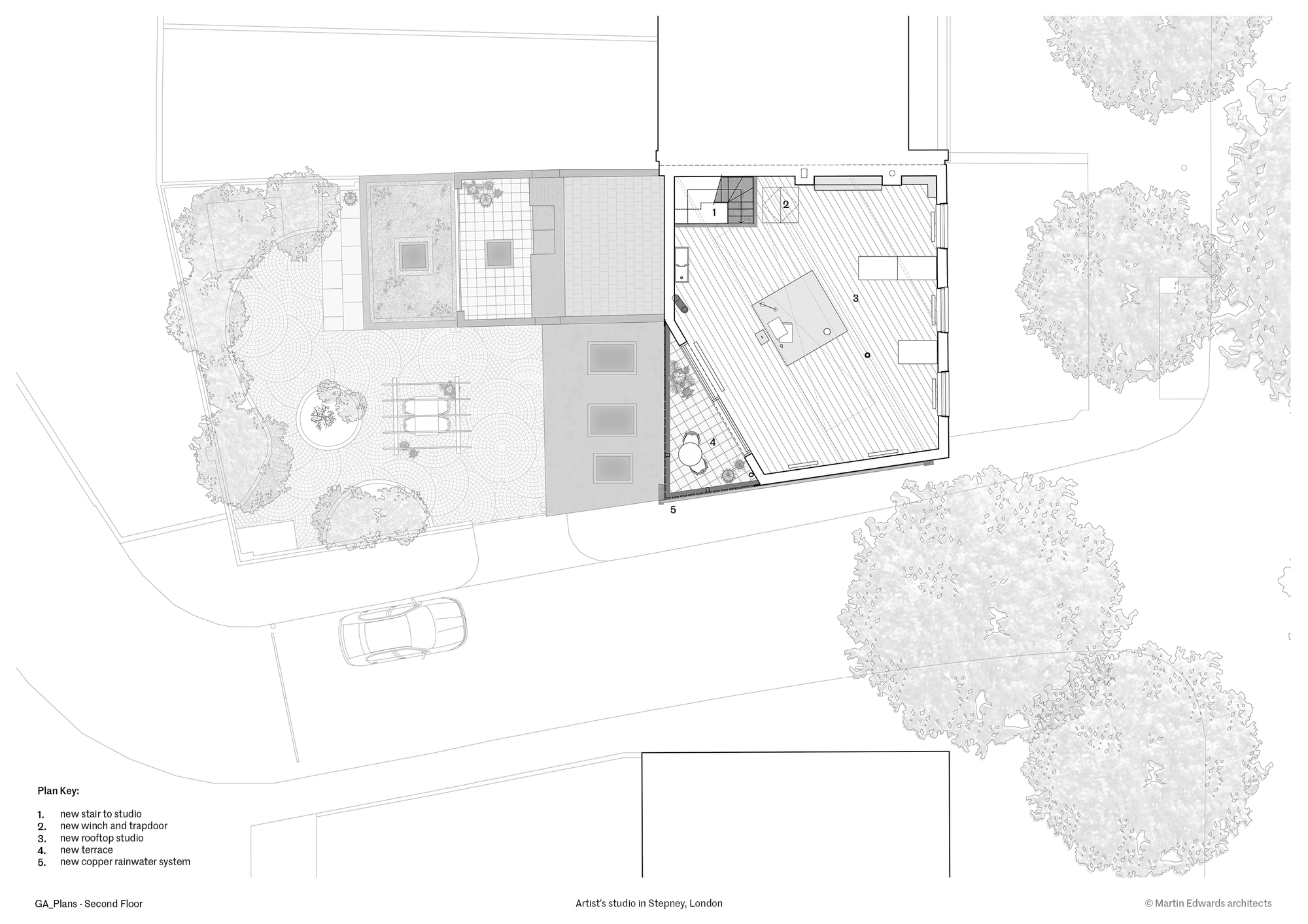 Artist's Studio in Stepney in London / Martin Edwards Architects-16