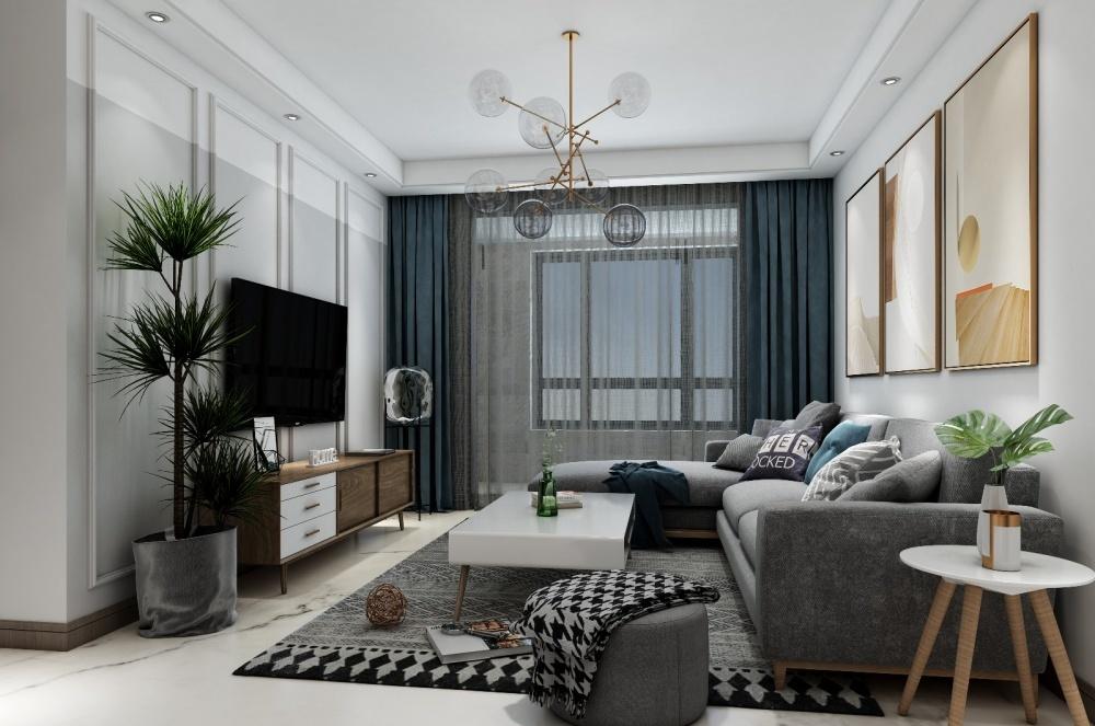 《国王镇》97 平米现代自然风家居,原木元素打造舒适空间-0