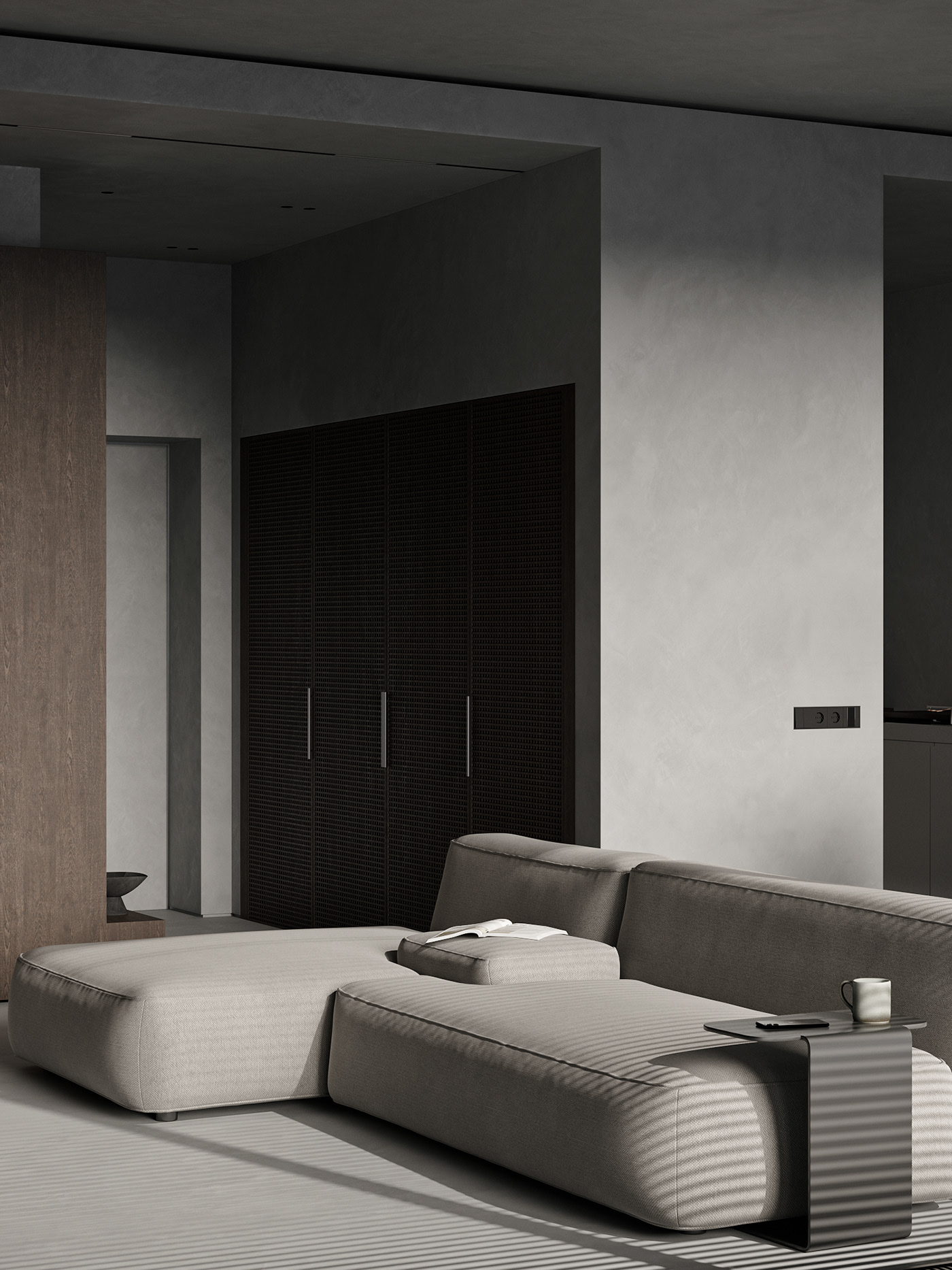极致灰·高级感爆棚的室内设计案例丨asket.studio-5