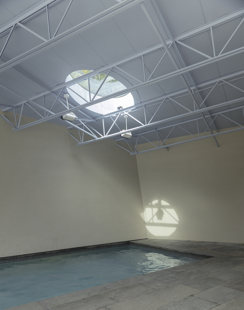 灰白色尼瓦泳池别墅丨美国纽约丨GAuthier Architects-26