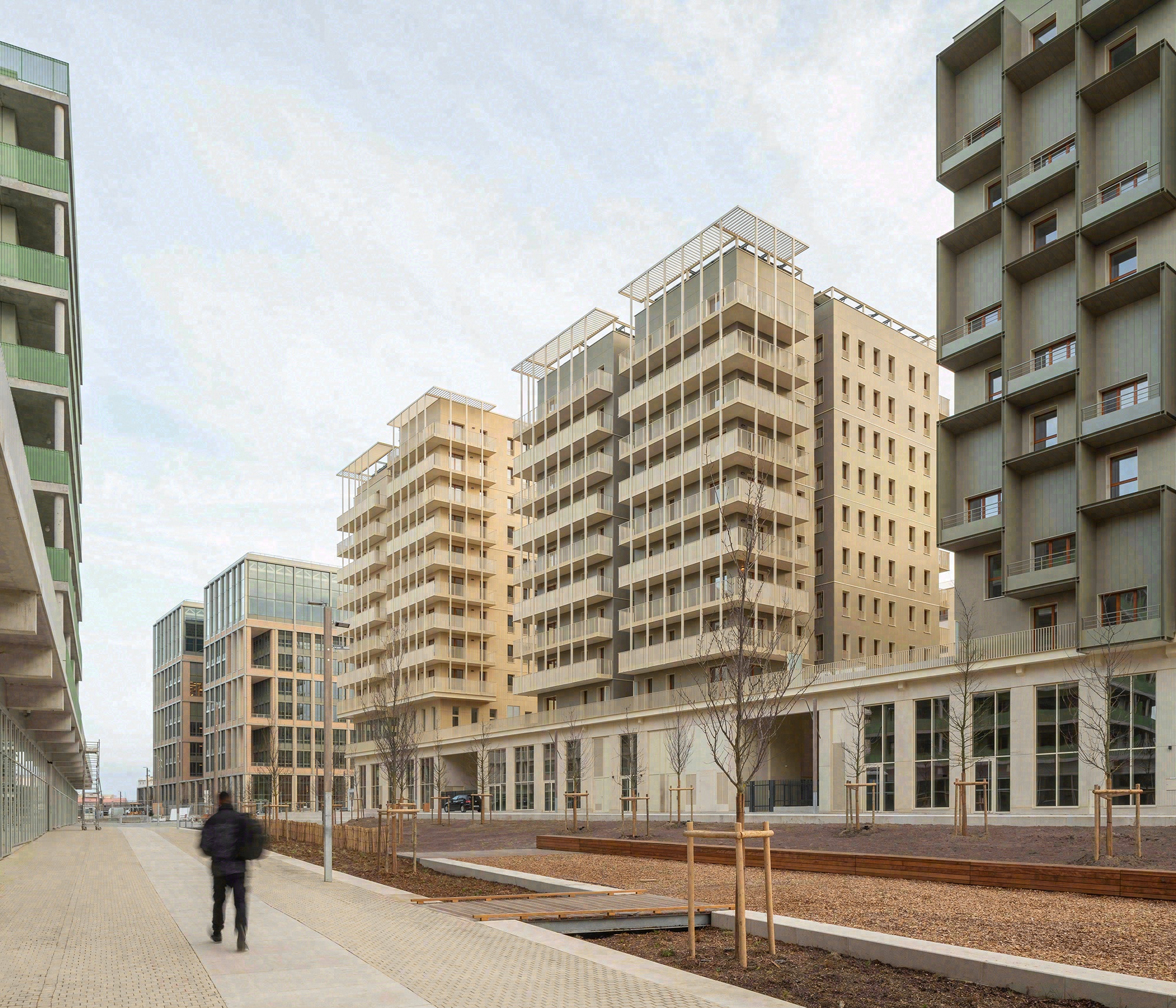 运动员村 E2B 地段丨法国丨CoBe Architecture & Paysage-42