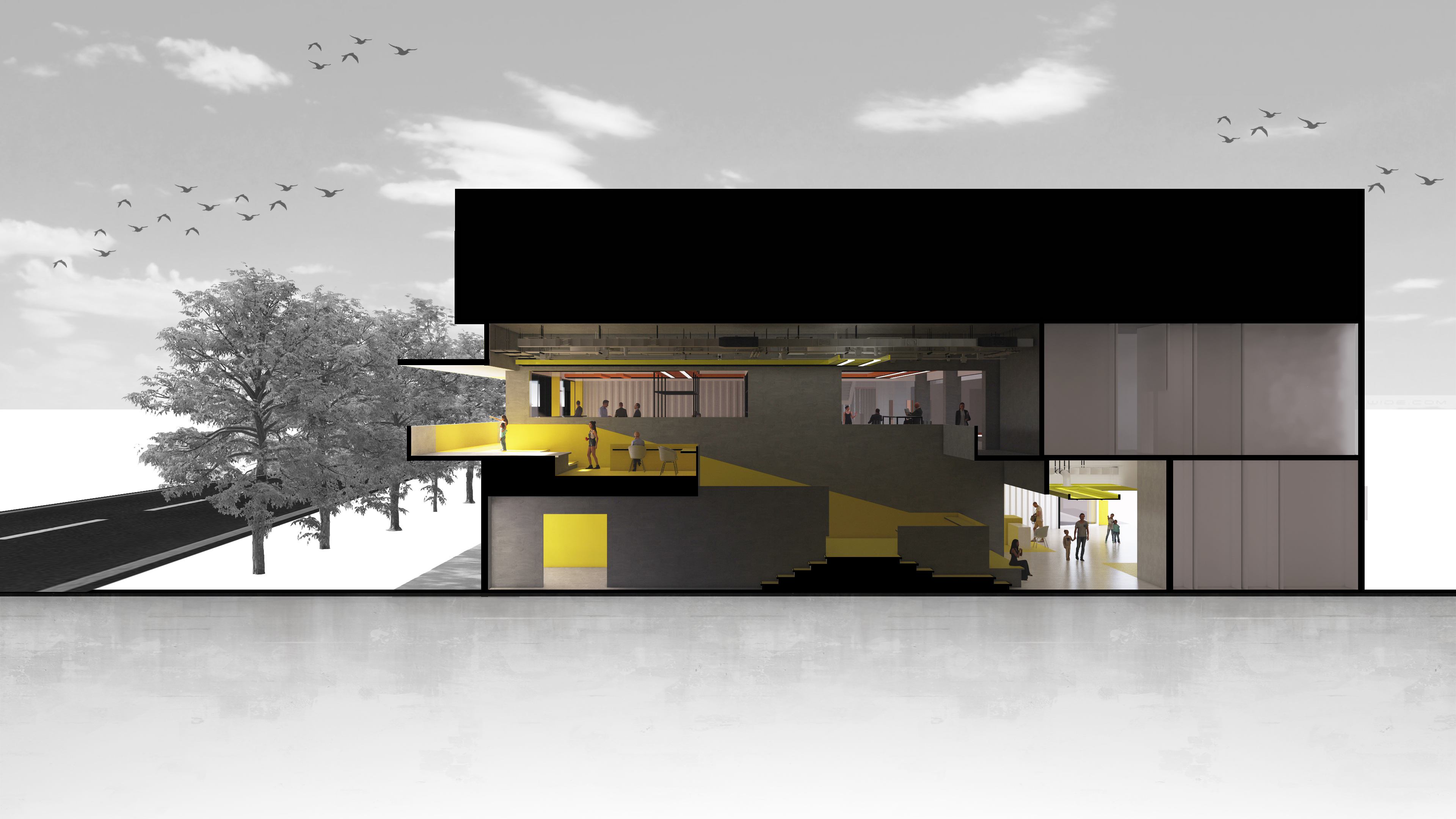 Social Service Office Concept : Wayfinding-4