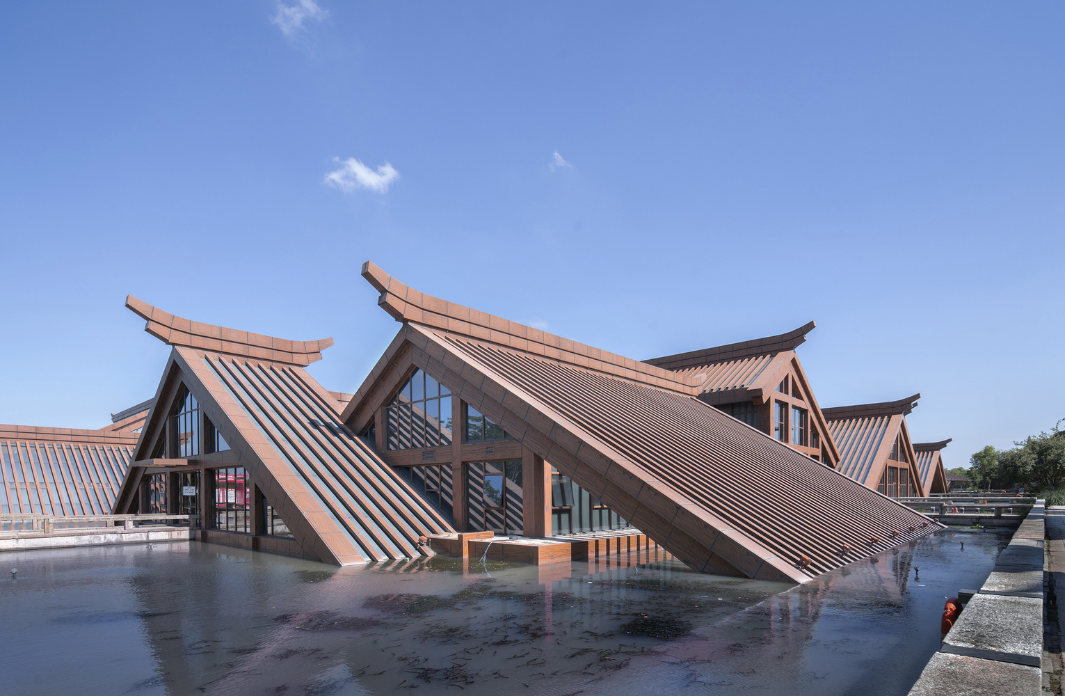 《上海松江广富林遗址文化展览馆》—— 传统与现代的完美融合-18